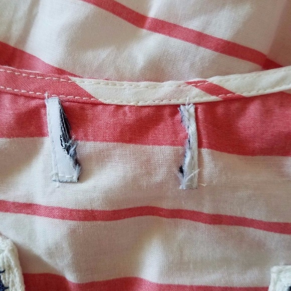 Mud Pie Wellington Stripe Tunic Top - Picture 5 of 7